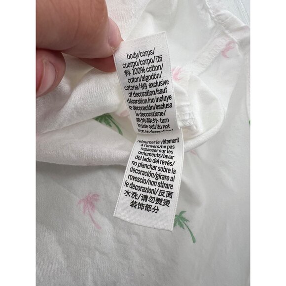 VICTORIA'S SECRET PINK Button Down Collared Boyfriend Shirt Casual 80’s size Med - Picture 4 of 6